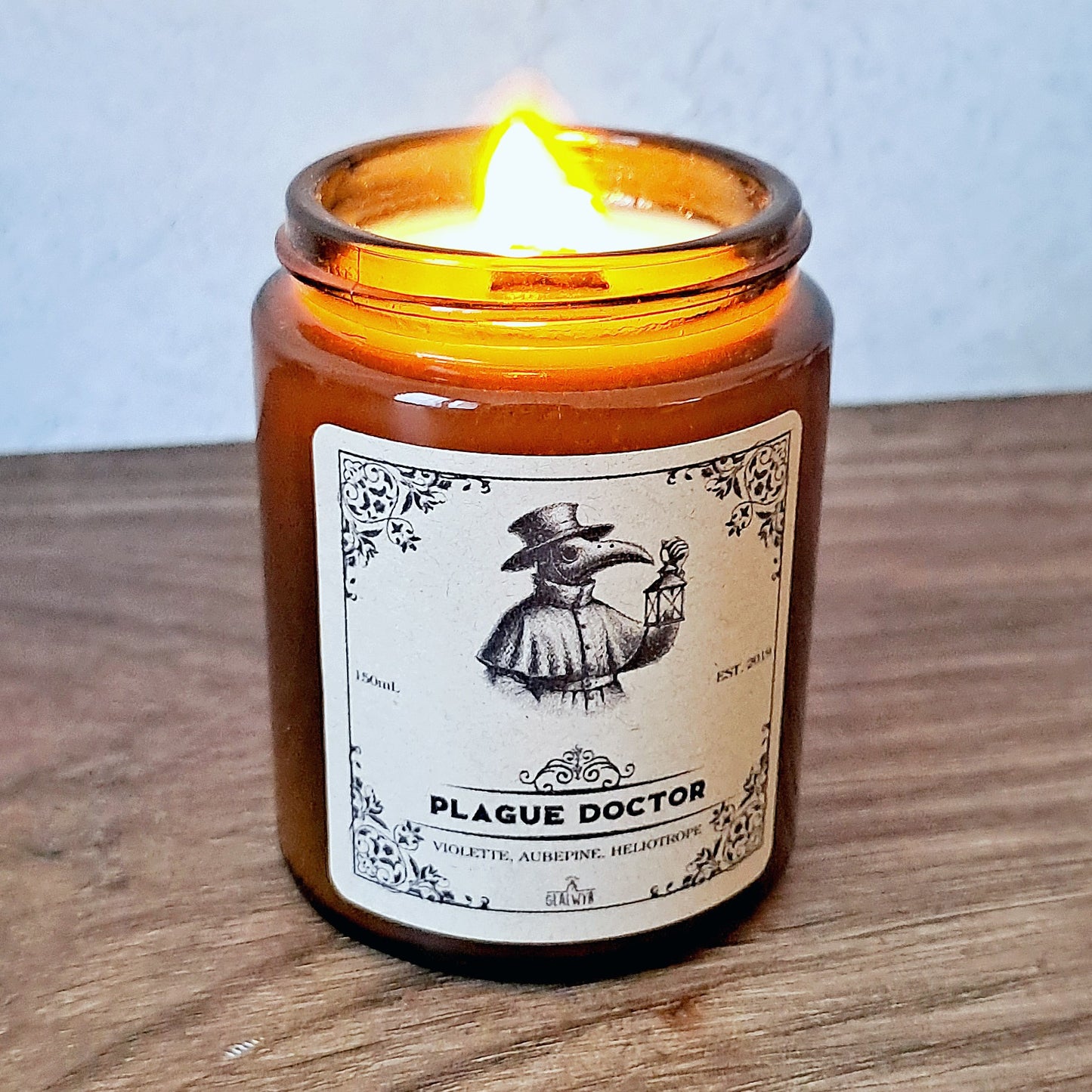 Plague Doctor • Violette - Bougie Apothicaire