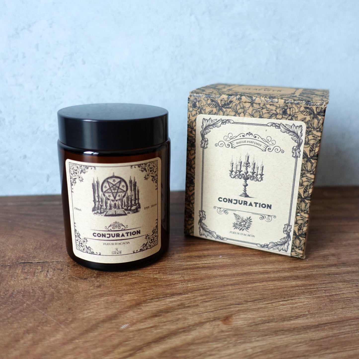 Conjuration • Fleur d'Acacia - Bougie Apothicaire