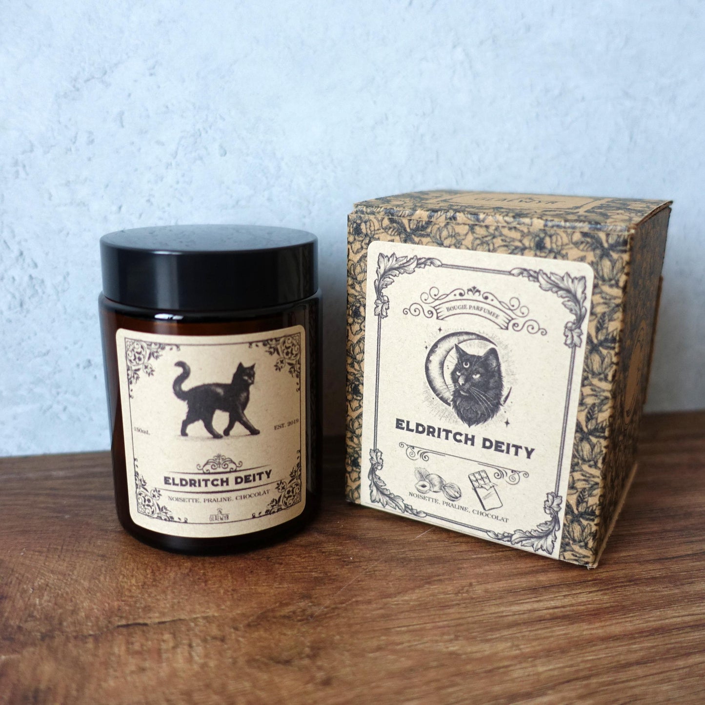 Eldritch Deity • Chocolat Praliné - Bougie Apothicaire