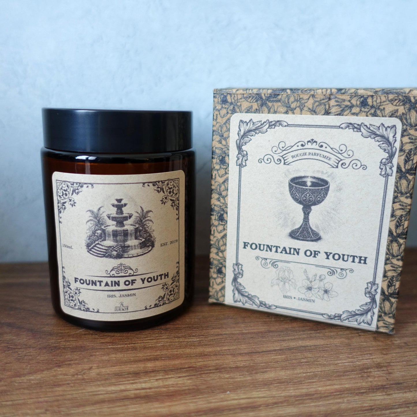 Fountain of Youth • Iris & Jasmin - Bougie Apothicaire