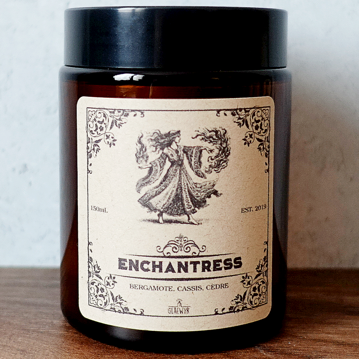 Enchantress • Bergamote, Cassis - Bougie Apothicaire