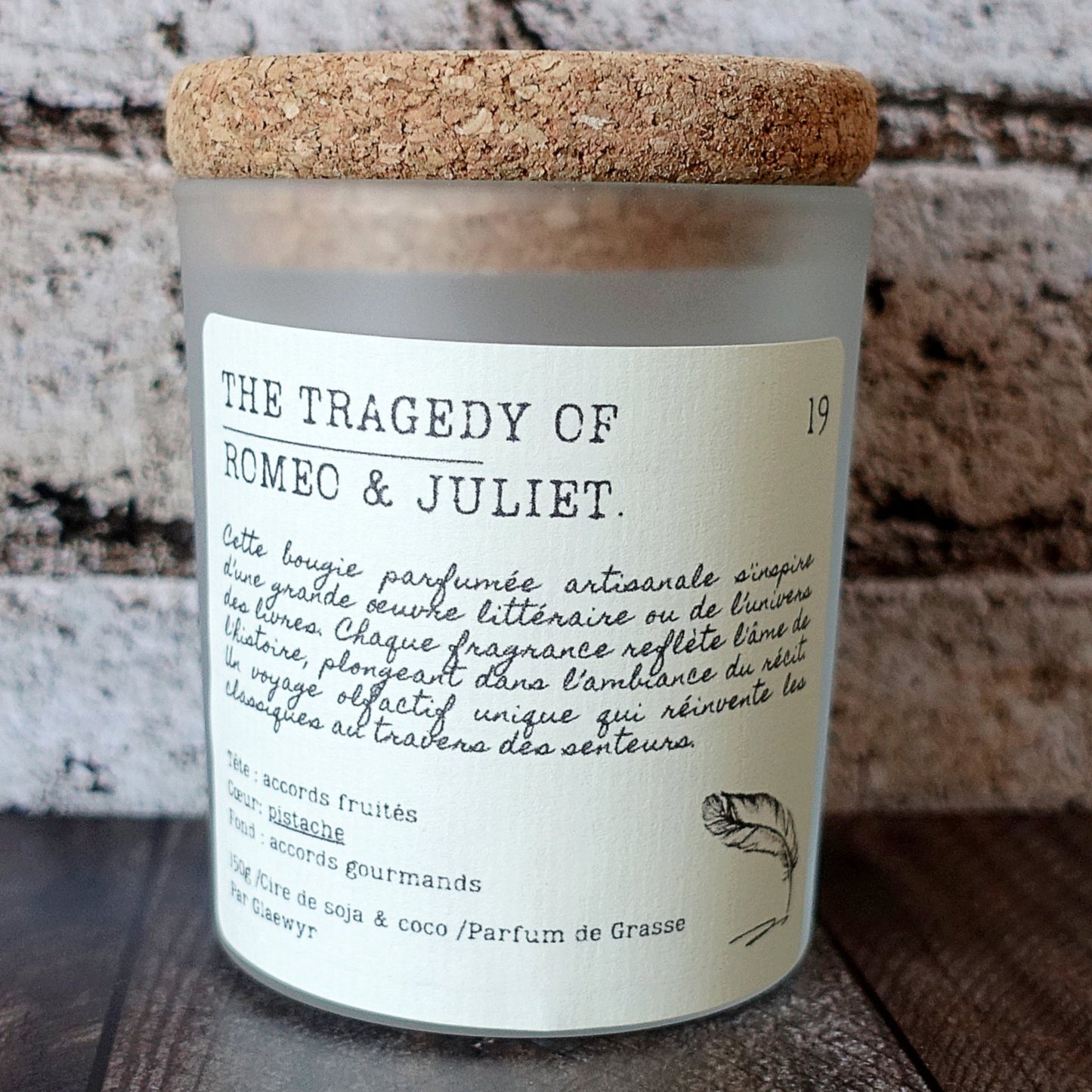 19. The Tragedy of Romeo & Juliet - Pistache