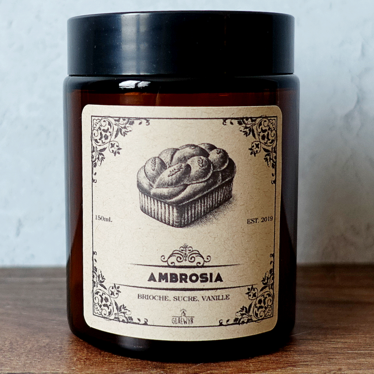 Ambrosia • Brioche au beurre - Bougie apothicaire