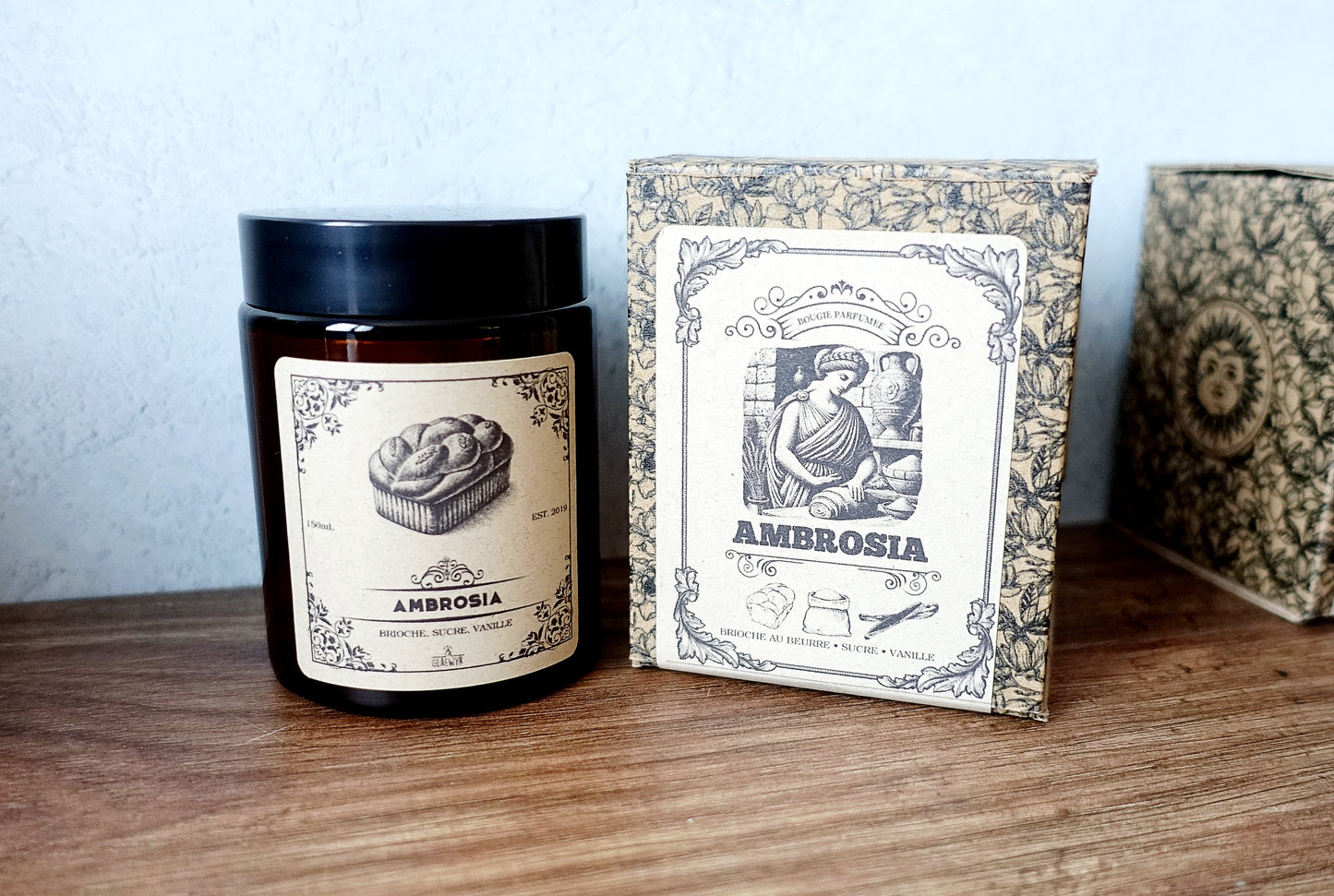 Ambrosia • Brioche au beurre - Bougie apothicaire