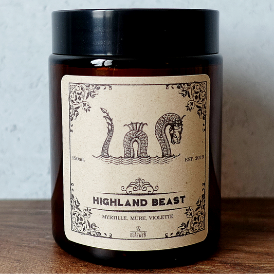 Highland Beast • Mûre & Myrtille - Bougie Apothicaire