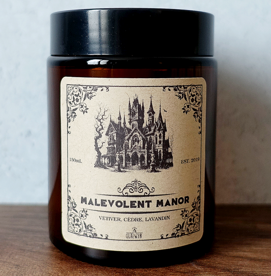 Malevolent Manor • Vetiver - Bougie Apothicaire