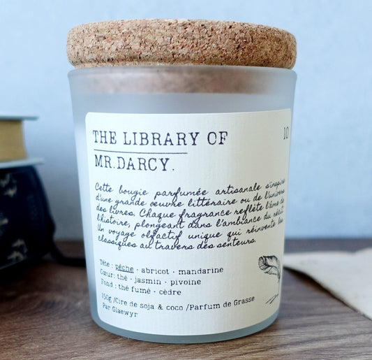 10. Mr. Darcy's library.